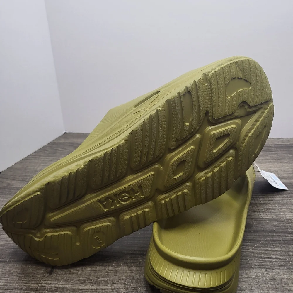 Hoka One One Ora Recovery Slide 3 New Men’s Size 14 US Green Moss